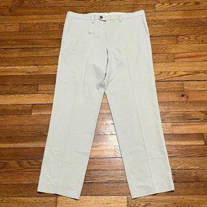 Tommy Bahama Men's Pants Silk Blend Beige Khaki Color Size 34x30 Straight Leg
